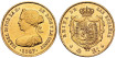 Cy16376.- ISABEL II 4 ESCUDOS 1867 MADRID. EBC-