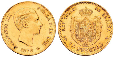 Cy16597.- ALFONSO XII 10 PESETAS 1878 MADRID (18-78) EMM