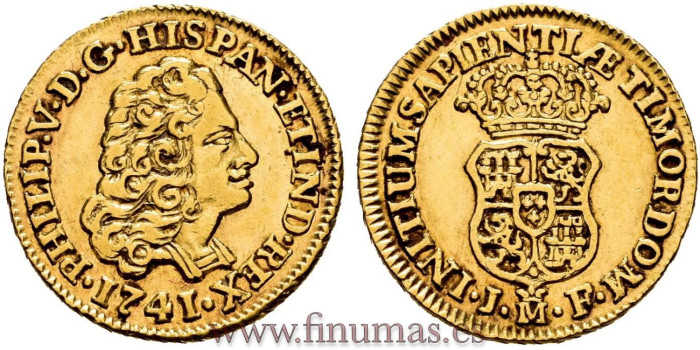 Cy08959.- FELIPE V 1 ESCUDO 1741 MADRID J.F.