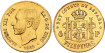 Cy16641.- 4 PESOS 1882 MANILA. SC - GOLD. RARE