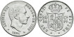 Cy16628k- ALFONSO XII 20 Cetm. Weight 1884 Manila - SC