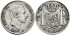 Cy16635e3- ALFONSO XII 50  Cetm. Peso  1883 Manila - MBC