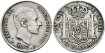 Cy16635e3- ALFONSO XII 50 Cetm. Peso 1883 Manila - MBC