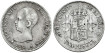 Cy16671c.- ALFONSO XIII 1 Peseta 1889 (--89) M.P.M. -BC+