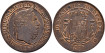 Cy16541k.- CHARLES VII 10 Centimes1873 Belgium SC-