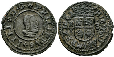 Cy05153b.- FELIPE IV 8 Maravedis 1662 Madrid Y
