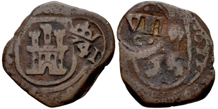 Cy05074.- FELIPE IV 8 Maravedis 1641