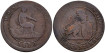 Cy16499v.- G.P. y REPUBLICA 2 Centimos 1870 BC Variedad