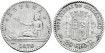 Cy16505e.- G.P. y REPUBLICA 20 Centimos 1870 (7-0) MBC