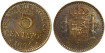 Cy16715I.- ALFONSO XIII 5 Ctv. Peso 1896 Puerto Rico EBC+