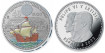 40 EUROS SPAIN 2022 "V. Cent. Around the World" - SILVER/COLOUR