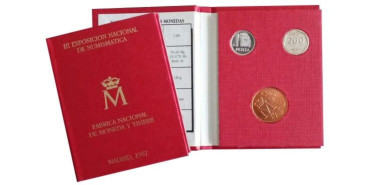 SET OFICIAL FNMT AÑO 1987- CARTERA E-87