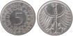 ALEMANIA FEDERAL - K-112 - 5 MARCOS 1967, EBC  plata