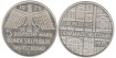 GERMANY FEDERAL - K-142 - 5 MARK 1975F , PROOF silver