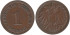 ALEMANIA IMPERIO - K-010 - 1 PFENNIG 1908 D , MBC