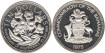 BAHAMAS K-072A, 10  Dolar 1975 PROOF - PLATA