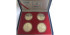 CHINA - REPUBLICA  K-530, 531, 532, 533 - 5 YUAN 1993, proof  plata
