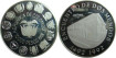 COLOMBIA - K-284 - 10.000 Pesos 1991 Proof  plata