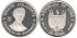 CUBA - K-038 - 20 PESOS 1977 , Proof Plata
