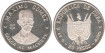CUBA - K-039 - 20 PESOS 1977 , Proof Silver