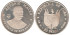 CUBA - K-040 - 20 PESOS 1977 , Proof Plata