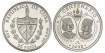 CUBA - K-422 -  30 Pesos 1991. PLATA PROOF