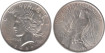 ESTADOS UNIDOS - K-150 - 1 DOLAR 1923 , MBC  plata