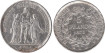 FRANCIA - K-0820.1 - 5 FRANCOS 1873A , EBC  plata