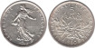 FRANCE - K-0926 - 5 FRANCES 1960 , EBC silver
