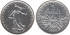 FRANCIA - K-0926 - 5 FRANCOS 1964 , SC  plata