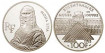 FRANCIA - K-1017 100 Francos 1993, PROOF PLATA