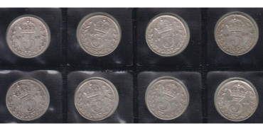 GRAN BRETAÑA - K-0813 - 3 Pence  1913/20 , BC