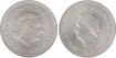 HOLANDA - K-195 - 10 GULDEN 1970 , SC  plata
