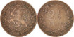 NETHERLANDS - K-108, 2 1/2 Cent 1898, MBC