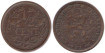 HOLANDA - K-138 - 1/2 CENTAVO 1921 , MBC