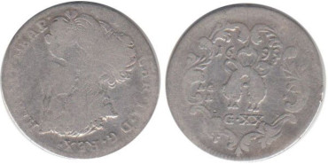 ITALIA - NAPOLES, K-117, 1 TARI 1699 - BC   plata CARLOS II