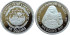 LIBERIA - K-518, 20 DOLARES 1977 Proof Plata