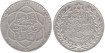 MOROCCO - K-024 - 1/2 RIAL 1329, SC- silver