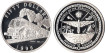 MARSHAL ISLAS - K-357, 50 Dollars 1996 proof - plata