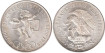 MEXICO - K-479 - 25 PESOS 1968 , SC  plata