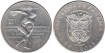 PANAMA - K-028 - 5 BALBOAS 1970 , SC - silver