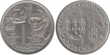 PORTUGAL - K-660 - 200 ESCUDOS 1992 ,SC