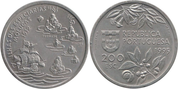 PORTUGAL - K-682 - 200 ESCUDOS 1995 ,SC