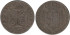 PORTUGAL - K-403 - 400 REIS 1833 , BC+