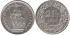 SUIZA - K-021 - 2 FRANCOS 1936 , SC  plata