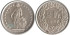 SUIZA - K-021 - 2 FRANCOS 1967 , SC  plata