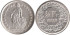 SUIZA - K-023 - 1/2 FRANCO 1928 , SC  plata