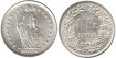 SUIZA - K-024 - 1 FRANCO 1966 , SC plata