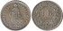 SUIZA - K-024 - 1 FRANCO 1957 , MBC plata