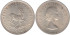 SURAFRICA - K-052 - 5 SHILLING 1957 , SC  plata